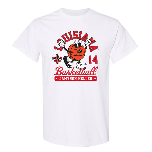 Louisiana - NCAA Men's Basketball : Jamyron Keller - Fashion Shersey T-Shirt-0