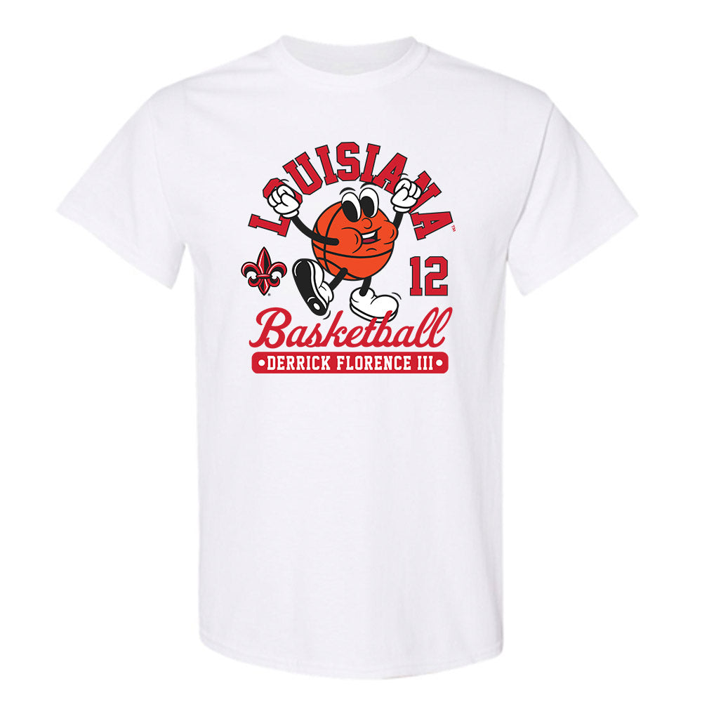 Louisiana - NCAA Men's Basketball : Derrick Florence III - Fashion Shersey T-Shirt-0