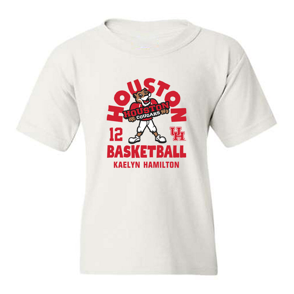 Houston - NCAA Women's Basketball : Kaelyn Hamilton - Fashion Shersey Youth T-Shirt-0