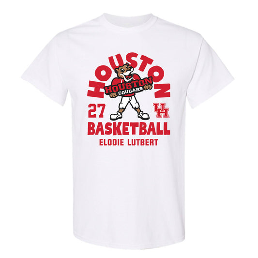 Houston - NCAA Women's Basketball : Elodie Lutbert - Fashion Shersey T-Shirt-0
