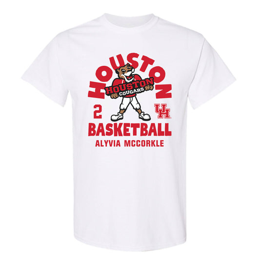 Houston - NCAA Women's Basketball : Alyvia McCorkle - Fashion Shersey T-Shirt-0