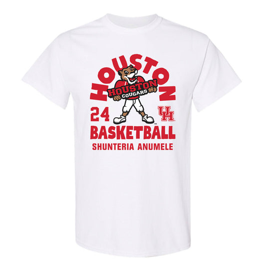 Houston - NCAA Women's Basketball : Shunteria Anumele - Fashion Shersey T-Shirt-0