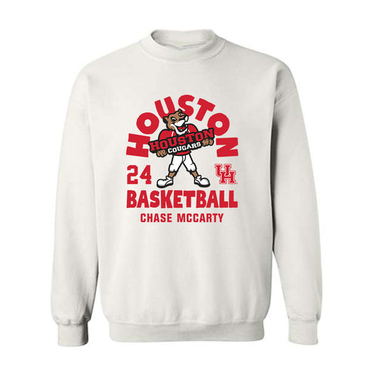Houston - NCAA Men's Basketball : Chase McCarty - Fashion Shersey Crewneck Sweatshirt-0