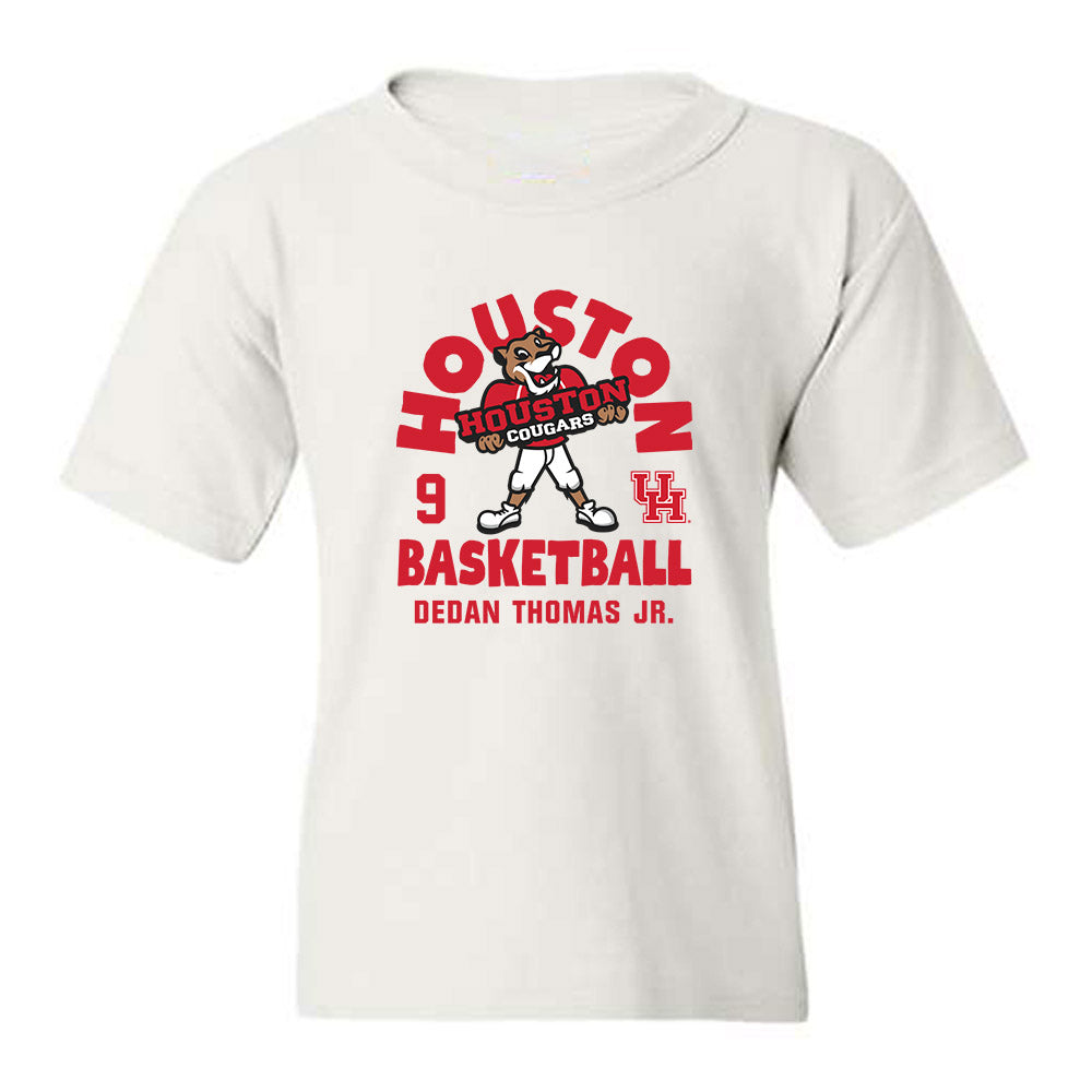 Houston - NCAA Men's Basketball : Dedan Thomas Jr. - Fashion Shersey Youth T-Shirt-0