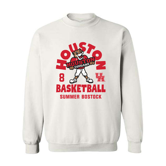 Houston - NCAA Women's Basketball : Summer Bostock - Fashion Shersey Crewneck Sweatshirt-0