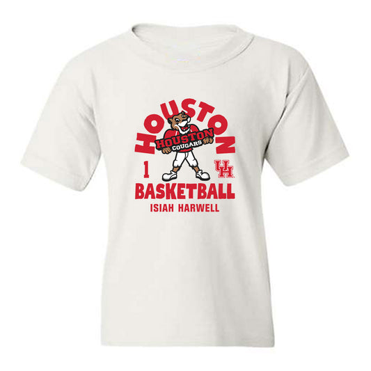 Houston - NCAA Men's Basketball : Isiah Harwell - Fashion Shersey Youth T-Shirt-0