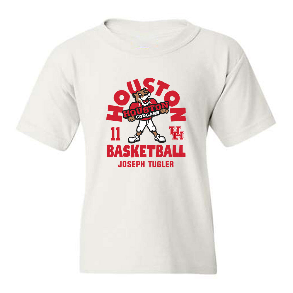 Houston - NCAA Men's Basketball : Joseph Tugler - Fashion Shersey Youth T-Shirt-0