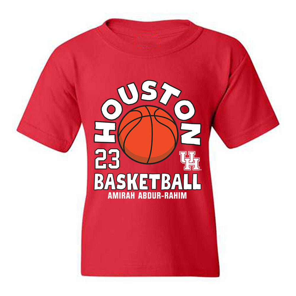 Houston - NCAA Women's Basketball : Amirah Abdur-Rahim - Fashion Shersey Youth T-Shirt-0