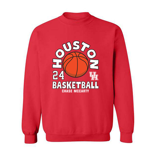 Houston - NCAA Men's Basketball : Chase McCarty - Fashion Shersey Crewneck Sweatshirt-0
