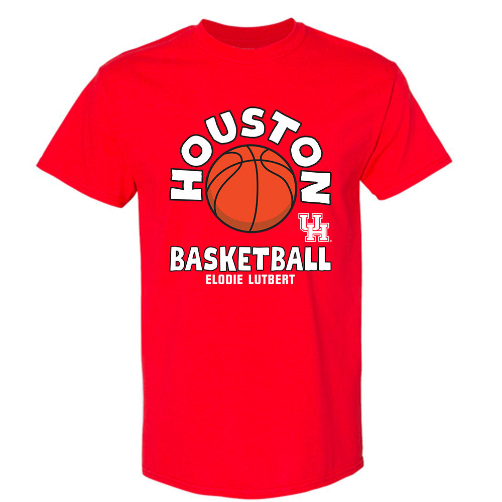 Houston - NCAA Women's Basketball : Elodie Lutbert - Fashion Shersey T-Shirt-0