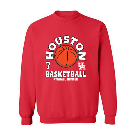 Houston - NCAA Women's Basketball : Kyndall Hunter - Fashion Shersey Crewneck Sweatshirt-0