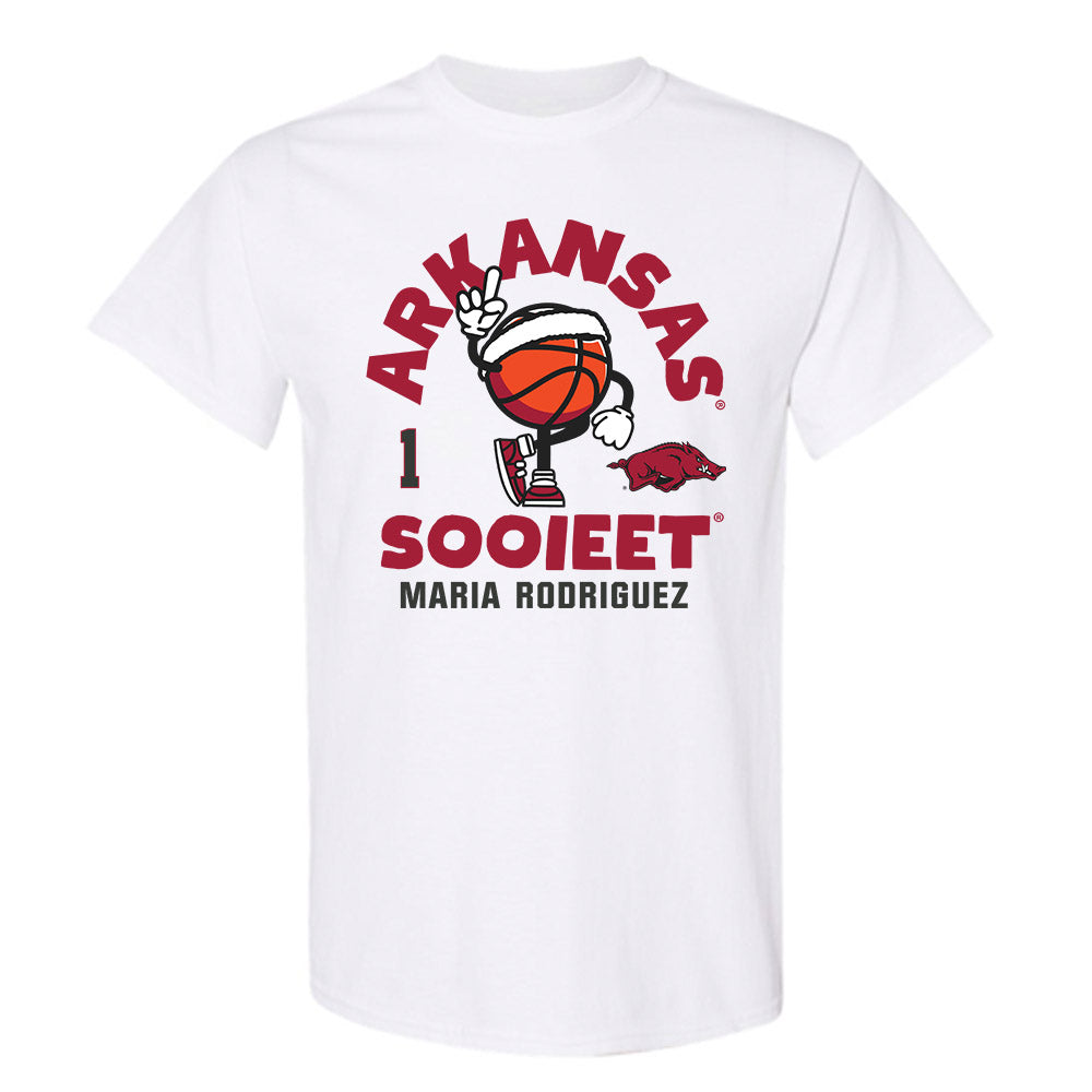 Arkansas - NCAA Women's Basketball : Maria Rodriguez - Fashion Shersey T-Shirt-0