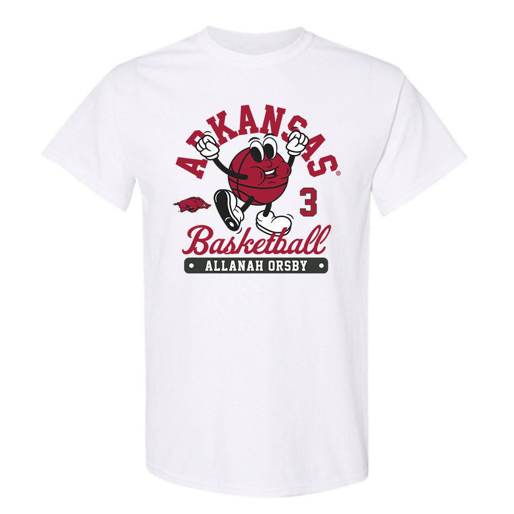 Arkansas - NCAA Women's Basketball : Allanah Orsby - Fashion Shersey T-Shirt-0