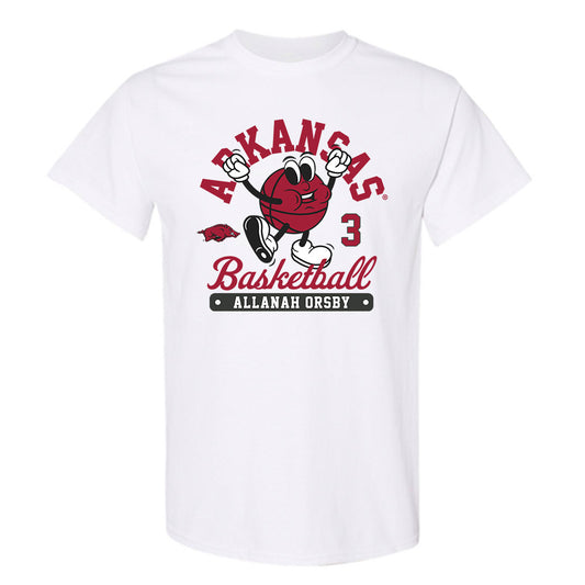 Arkansas - NCAA Women's Basketball : Allanah Orsby - Fashion Shersey T-Shirt-0