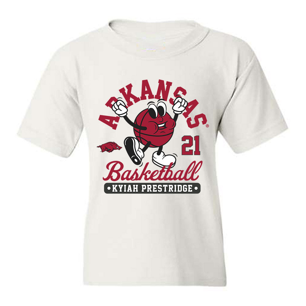 Arkansas - NCAA Women's Basketball : Kyiah Prestridge - Fashion Shersey Youth T-Shirt-0