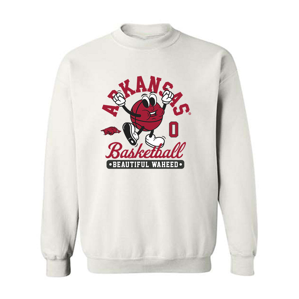 Arkansas - NCAA Women's Basketball : Beautiful Waheed - Fashion Shersey Crewneck Sweatshirt-0