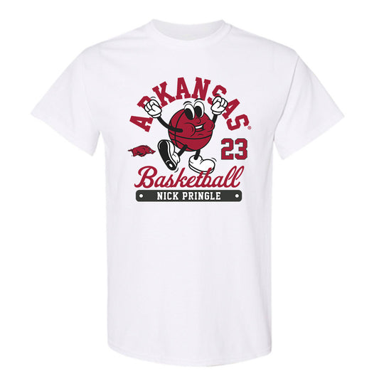 Arkansas - NCAA Men's Basketball : Nick Pringle - Fashion Shersey T-Shirt-0