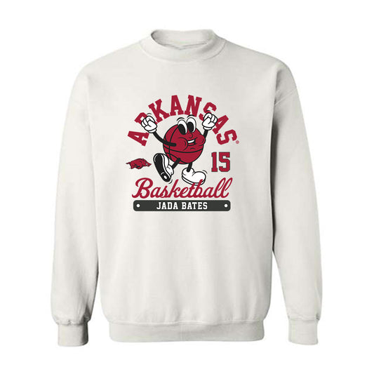 Arkansas - NCAA Women's Basketball : Jada Bates - Fashion Shersey Crewneck Sweatshirt