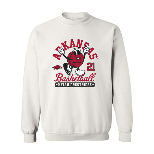 Arkansas - NCAA Women's Basketball : Kyiah Prestridge - Fashion Shersey Crewneck Sweatshirt-0