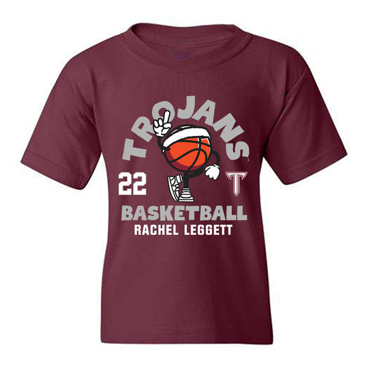 Troy - NCAA Women's Basketball : Rachel Leggett - Fashion Shersey Youth T-Shirt-0