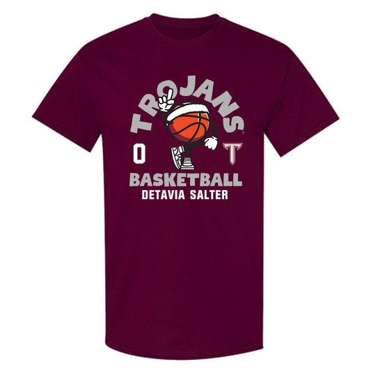 Troy - NCAA Women's Basketball : Detavia Salter - Fashion Shersey T-Shirt-0