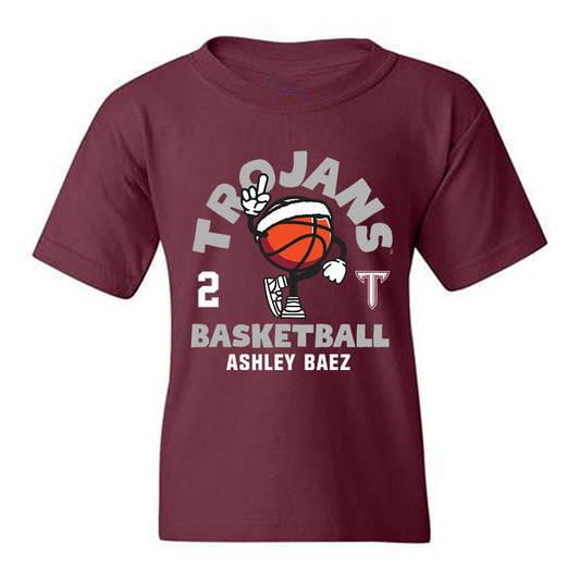 Troy - NCAA Women's Basketball : Ashley Baez - Fashion Shersey Youth T-Shirt-0