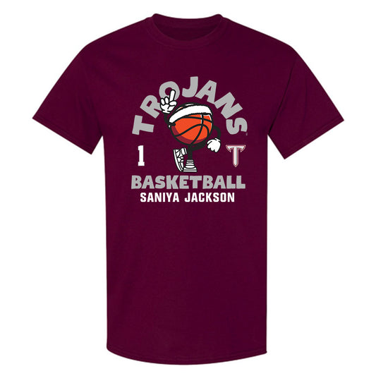 Troy - NCAA Women's Basketball : Saniya Jackson - Fashion Shersey T-Shirt-0