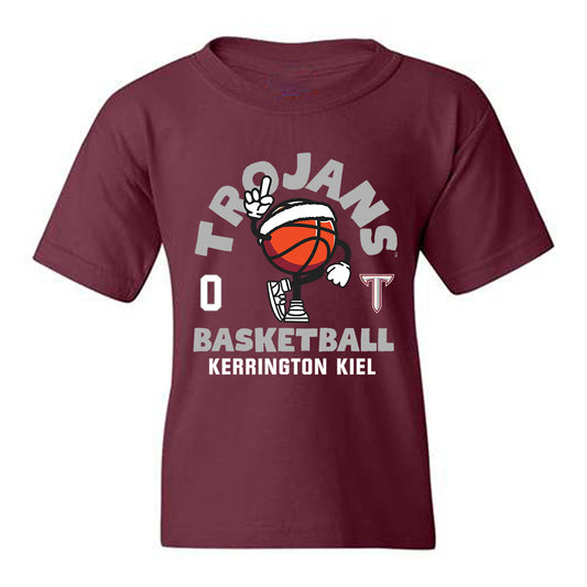 Troy - NCAA Men's Basketball : Kerrington Kiel - Fashion Shersey Youth T-Shirt-0