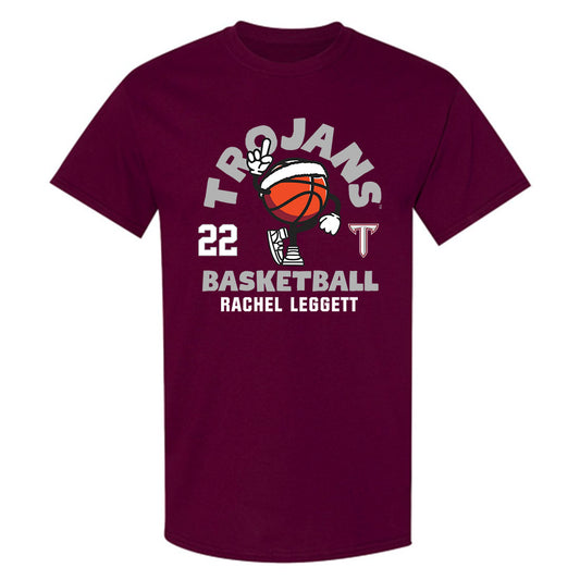 Troy - NCAA Women's Basketball : Rachel Leggett - Fashion Shersey T-Shirt-0