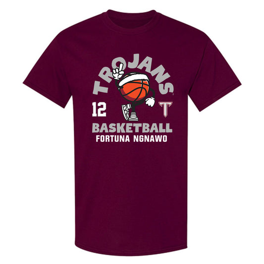 Troy - NCAA Women's Basketball : Fortuna Ngnawo - Fashion Shersey T-Shirt-0
