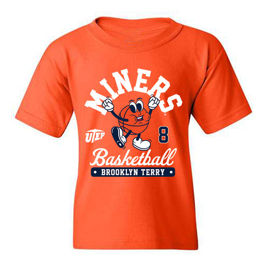 UTEP - NCAA Women's Basketball : Brooklyn Terry - Fashion Shersey Youth T-Shirt-0