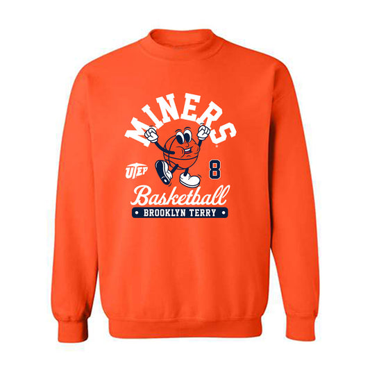 UTEP - NCAA Women's Basketball : Brooklyn Terry - Fashion Shersey Crewneck Sweatshirt-0