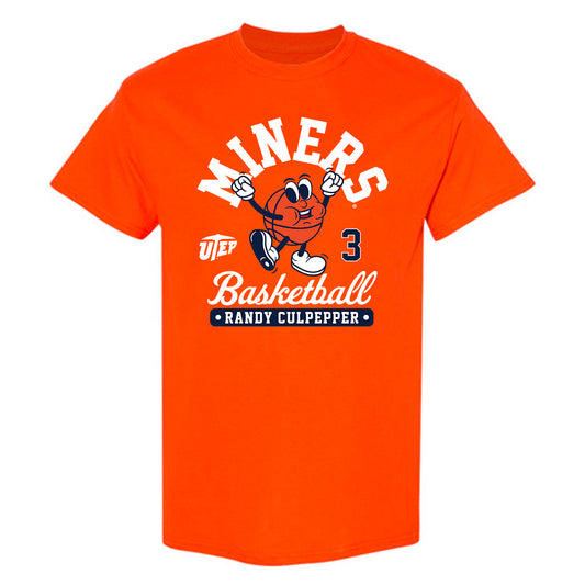 UTEP - Men's Basketball Legends : Randy Culpepper - Fashion Shersey T-Shirt-0