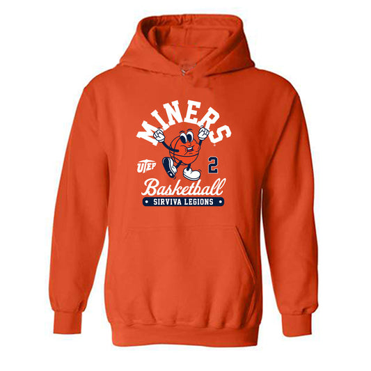 UTEP - NCAA Women's Basketball : Sirviva Legions - Fashion Shersey Hooded Sweatshirt-0