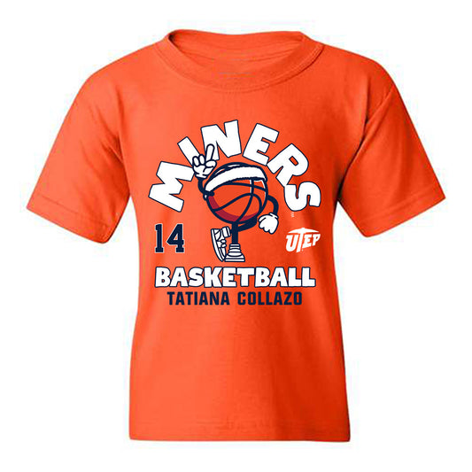 UTEP - NCAA Women's Basketball : Tatiana Collazo - Fashion Shersey Youth T-Shirt-0