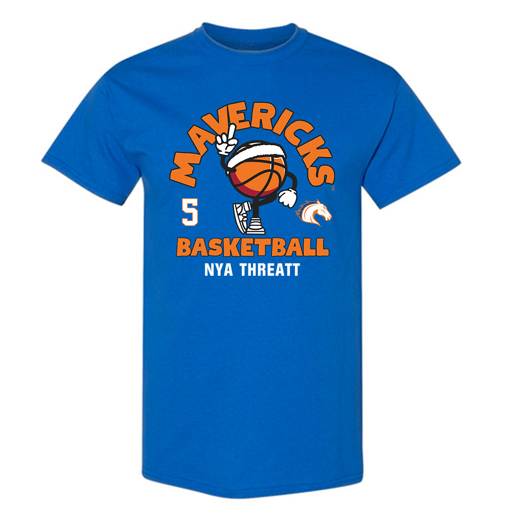 Texas Arlington - NCAA Women's Basketball : nya threatt - Fashion Shersey T-Shirt-0