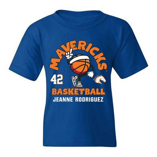 Texas Arlington - NCAA Women's Basketball : Jeanne Rodriguez - Fashion Shersey Youth T-Shirt-0