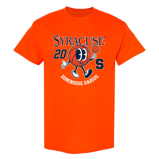 Syracuse - NCAA Women's Basketball : Dominique Darius - Fashion Shersey T-Shirt-0