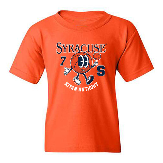 Syracuse - NCAA Men's Basketball : Kiyan Anthony - Fashion Shersey Youth T-Shirt-0