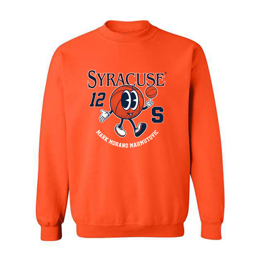 Syracuse - NCAA Men's Basketball : Mark Morano Mahmutovic - Fashion Shersey Crewneck Sweatshirt-0