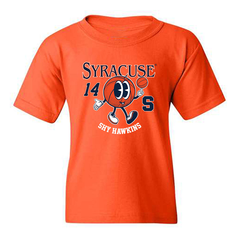 Syracuse - NCAA Women's Basketball : Shy Hawkins - Fashion Shersey Youth T-Shirt-0