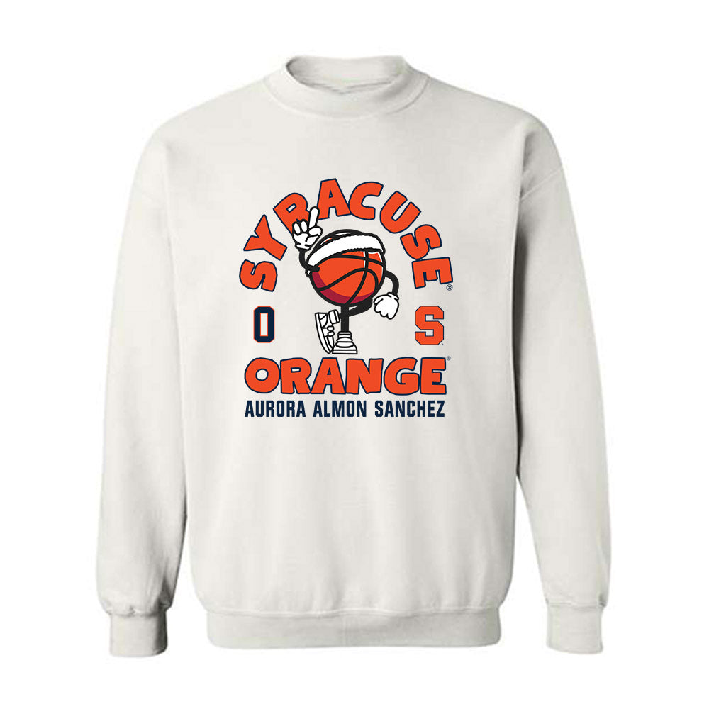 Syracuse - NCAA Women's Basketball : Aurora Almon Sanchez - Fashion Shersey Crewneck Sweatshirt-0