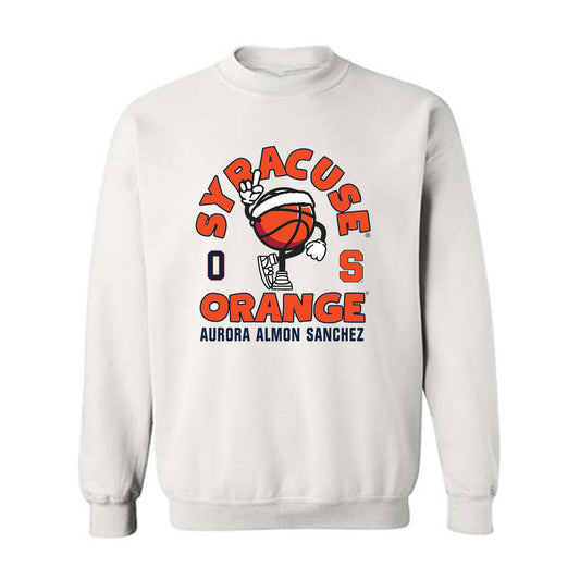Syracuse - NCAA Women's Basketball : Aurora Almon Sanchez - Fashion Shersey Crewneck Sweatshirt-0