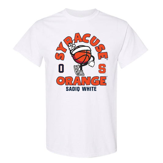 Syracuse - NCAA Men's Basketball : Sadiq White - Fashion Shersey T-Shirt-0