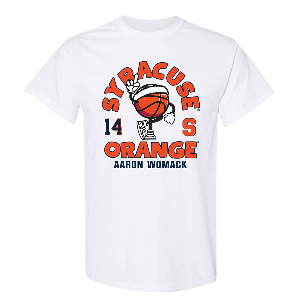 Syracuse - NCAA Men's Basketball : Aaron Womack - Fashion Shersey T-Shirt-0