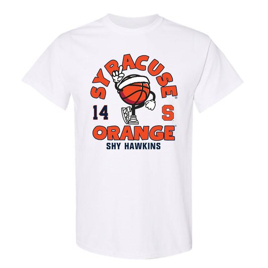 Syracuse - NCAA Women's Basketball : Shy Hawkins - Fashion Shersey T-Shirt-0