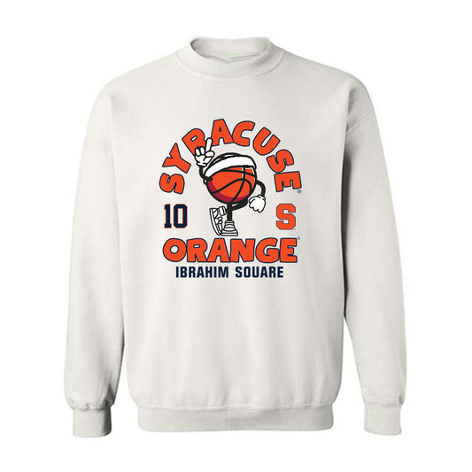 Syracuse - NCAA Men's Basketball : Ibrahim Souare - Fashion Shersey Crewneck Sweatshirt-0