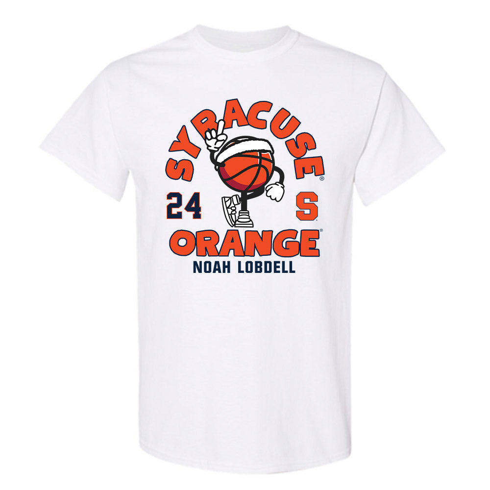 Syracuse - NCAA Men's Basketball : Noah Lobdell - Fashion Shersey T-Shirt-0