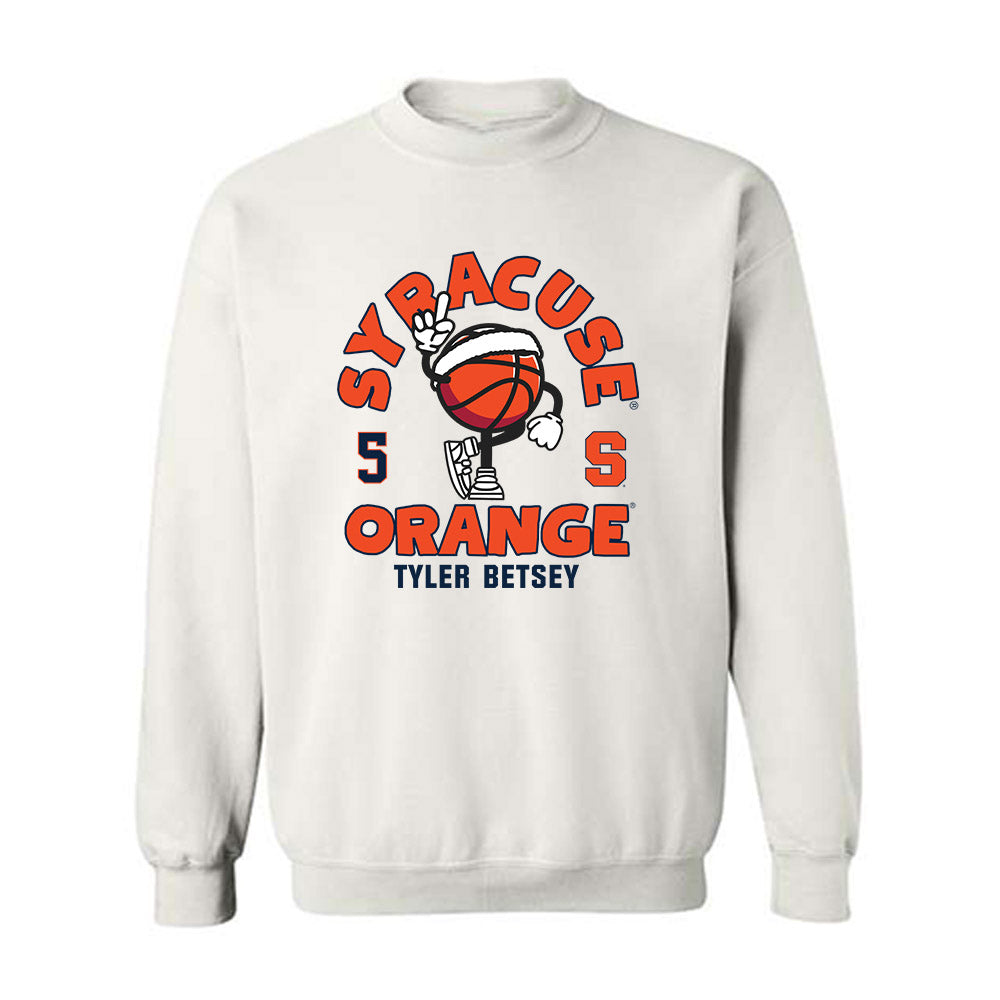 Syracuse - NCAA Men's Basketball : Tyler Betsey - Fashion Shersey Crewneck Sweatshirt-0