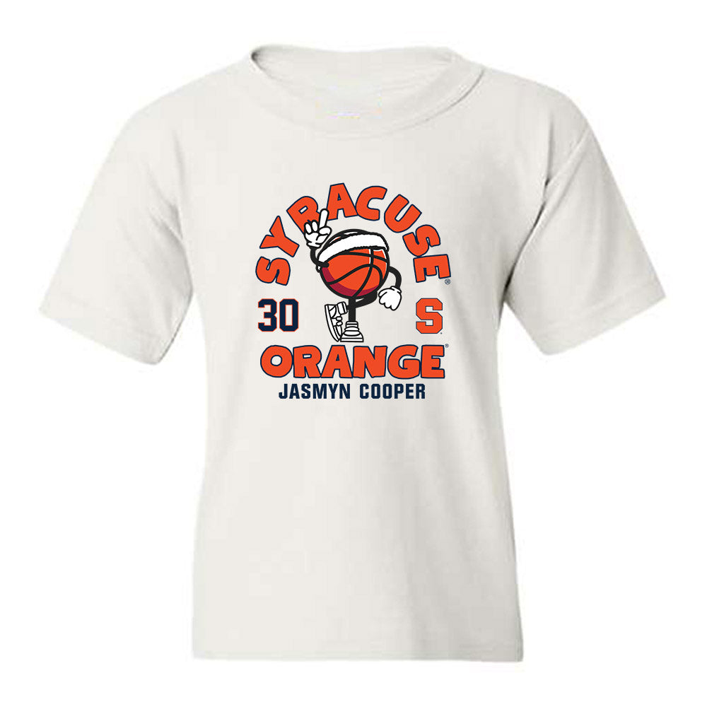 Syracuse - NCAA Women's Basketball : Jasmyn Cooper - Fashion Shersey Youth T-Shirt-0